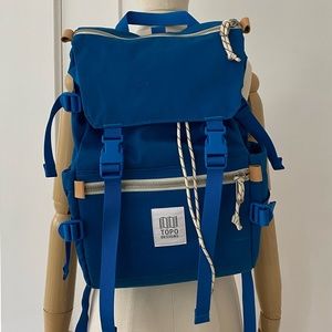 TOPO Rover Backpack Blue Canvas